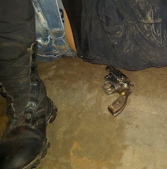 Un momento de la detención del viernes 5 en la noche