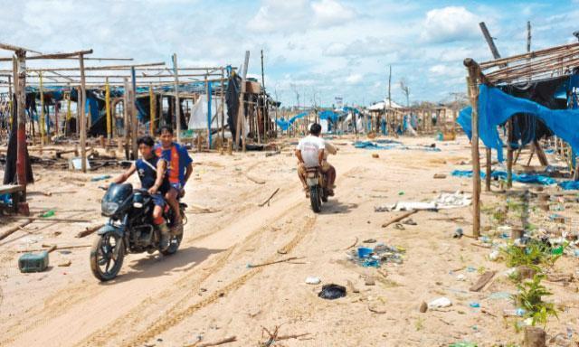 Destruyen campamento minero en localidad de Santa Rosa