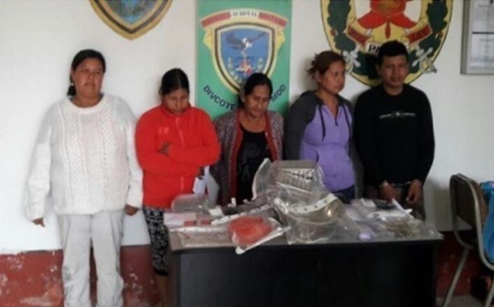 Cinco detenidos en Barrio Nuevo por poseer drogas y armas de fuego