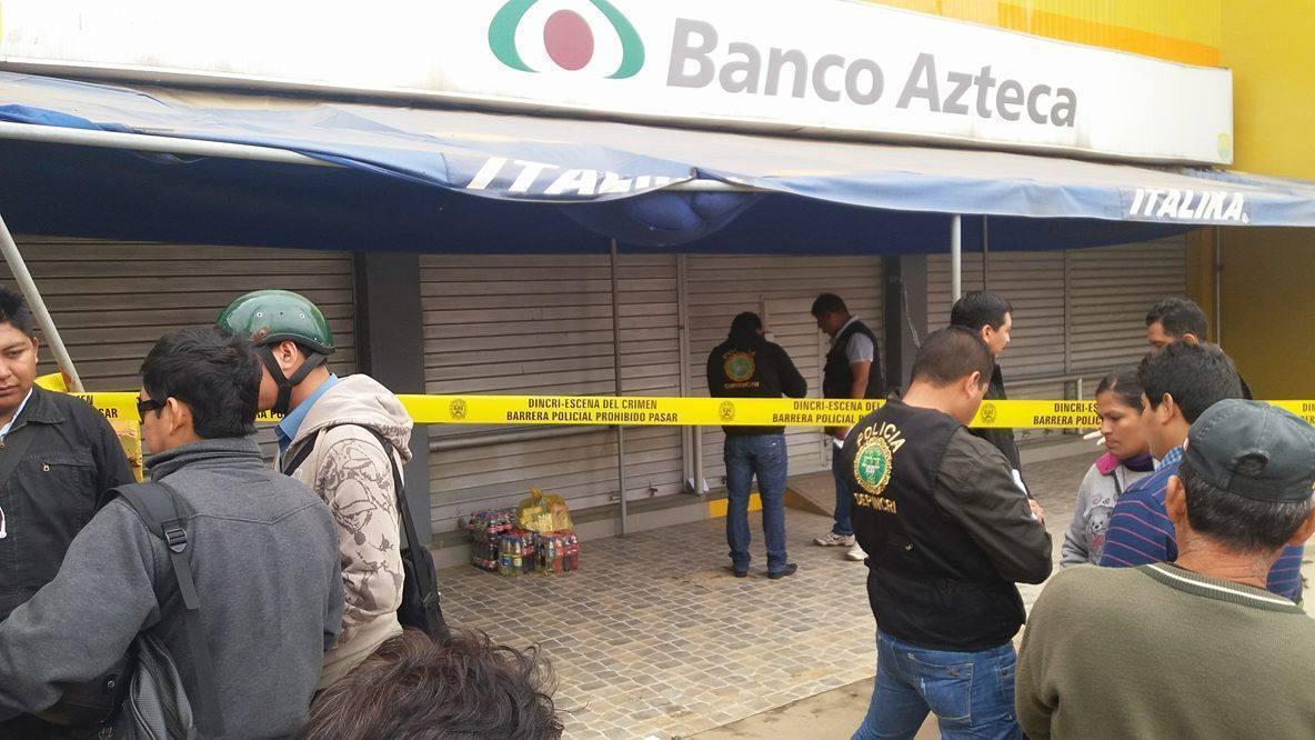 Dejan bala con mensaje amenazador en tienda Elektra