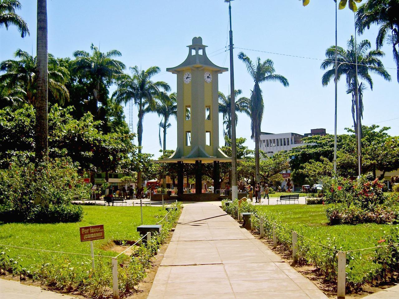 Plaza de Puerto Maldonado. Imagen: RPP.