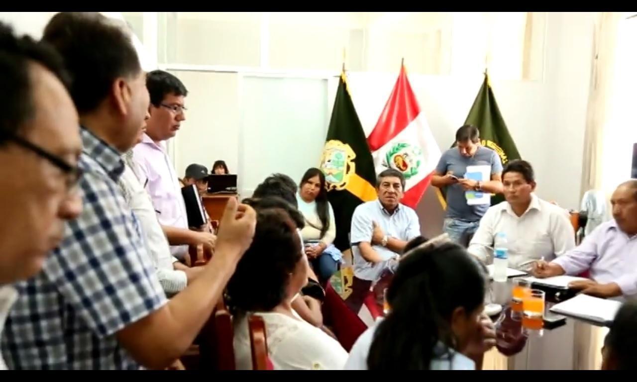 Huepetuhe|Acuerdan iniciar soluciones para falta de agua y colegio Horacio Zevallos