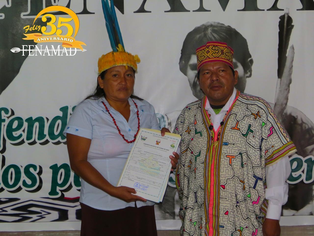 Entregan título de propiedad a comunidad de Shiringayoc