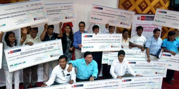 Ministerio del Ambiente cofinancia proyectos ambientales en Madre de Dios