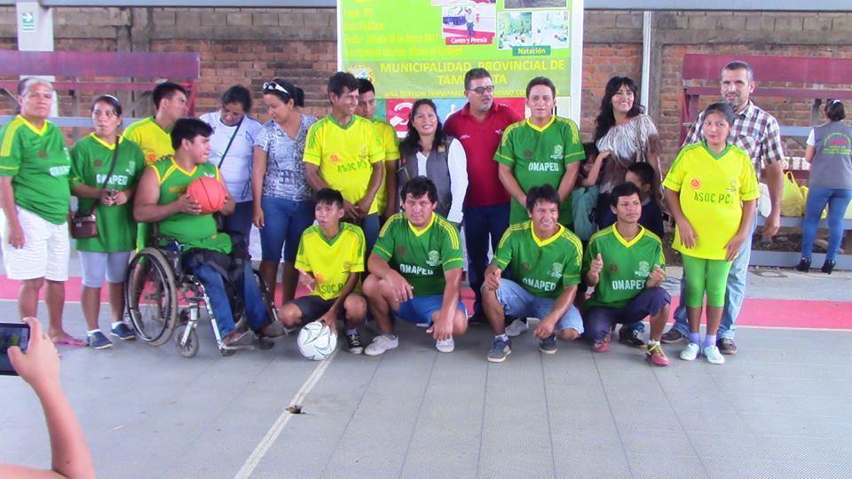 OMAPED e IPD inician actividades físico - deportivas y recreativas 2017 dirigido a niños y jóvenes con habilidades diferentes