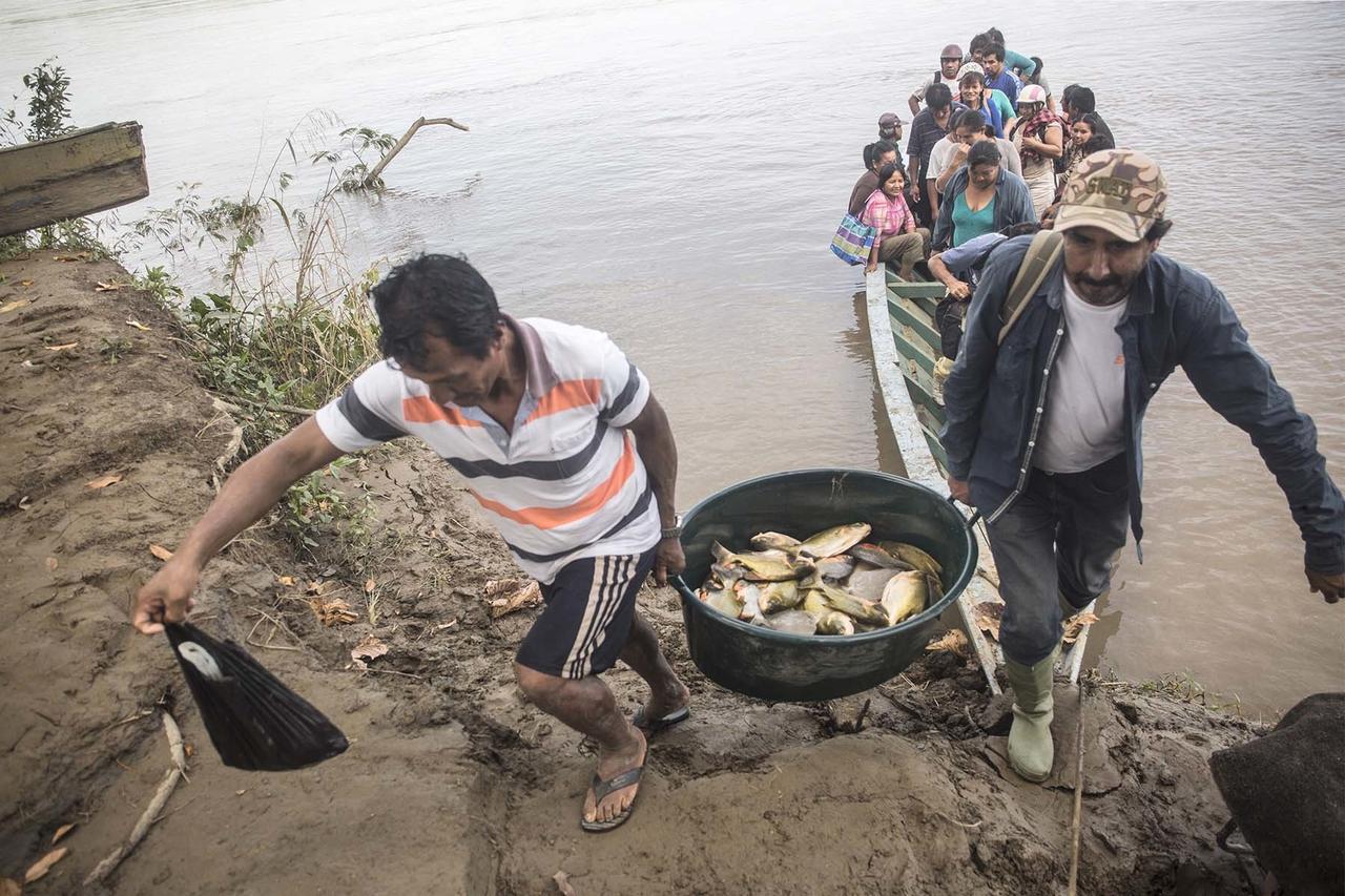 Representantes del Ministerio de la Producción llegan a Madre de Dios para realizar diagnóstico acuícola