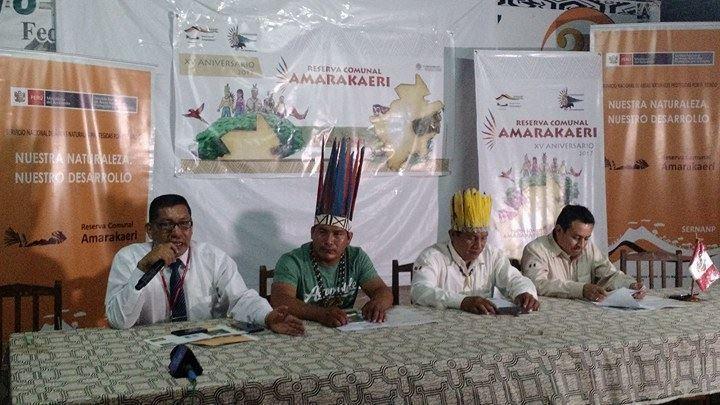 Reserva Comunal Amarakaeri celebra quince años de fundación