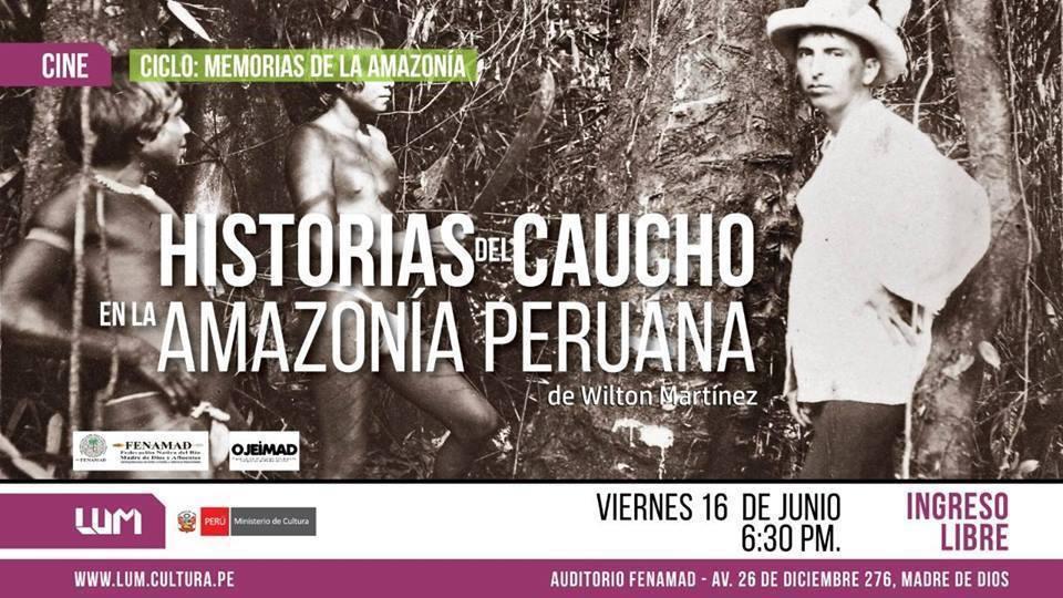 Presentan ciclo de cine 'Memorias de la Amazonía' en Puerto Maldonado