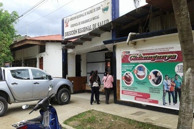 Frontis de la Diresa Madre de Dios. Foto: Radio Madre de Dios.
