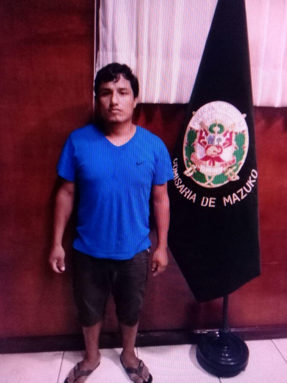 Reinaldo Ttito Frisancho, alias Crespo. Fuente: PNP