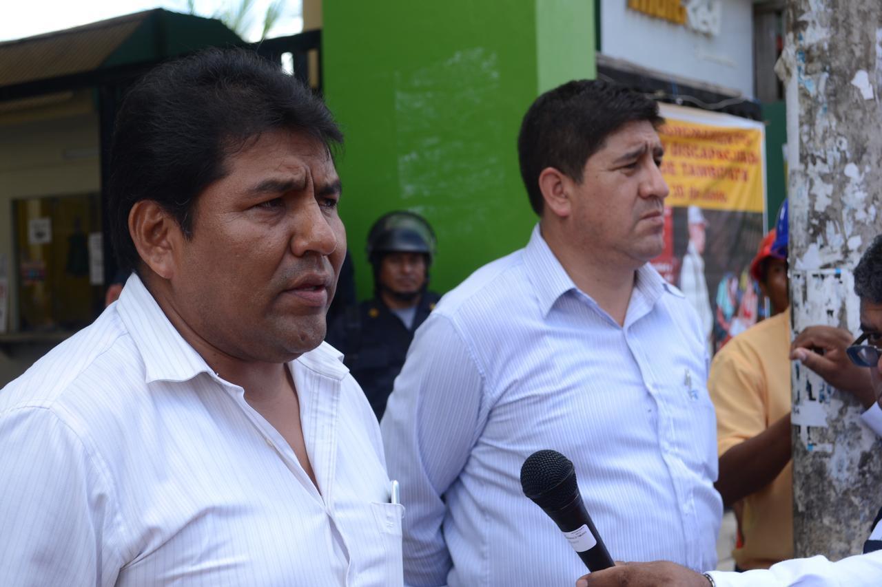 Alcalde de Tambopata, Helbert Merma. Fuente: Radio Madre de Dios.