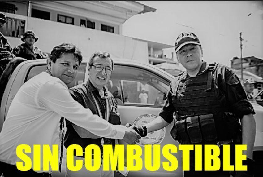 Alcalde de Tambopata, gobernador regional y el exjefe de la PNP Madre de Dios. Foto: Goremad.