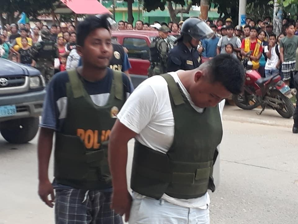 Comensales y vecinos impidieron huida de los hoy investigados. Foto: La Red de Noticias.