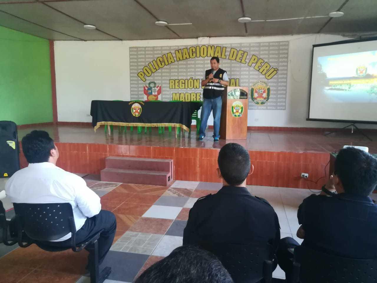 Audiencia pública 2019. Foto: PNP Madre de Dios.