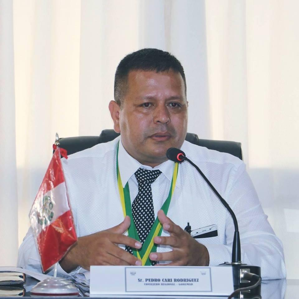 JNE decidirá el futuro de Pedro Cari Rodríguez. Foto. Goremad.
