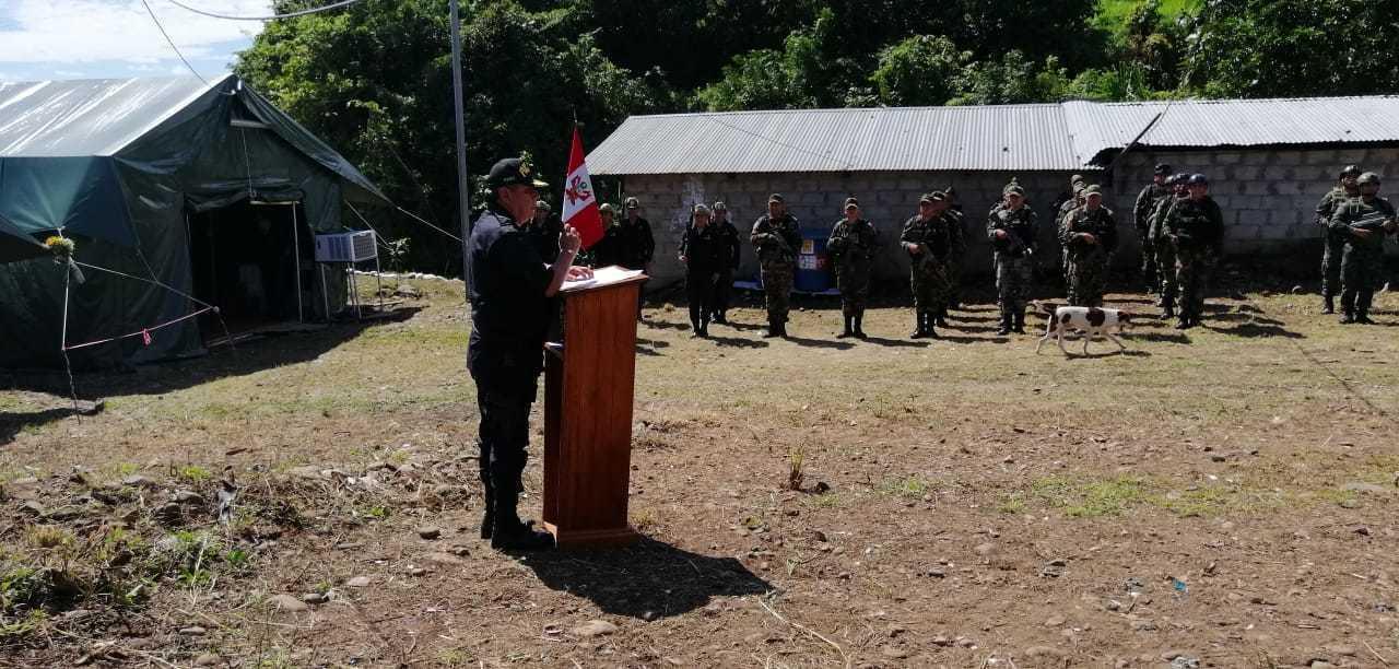 “La Pampa”: inauguran base de control en el río Inambari