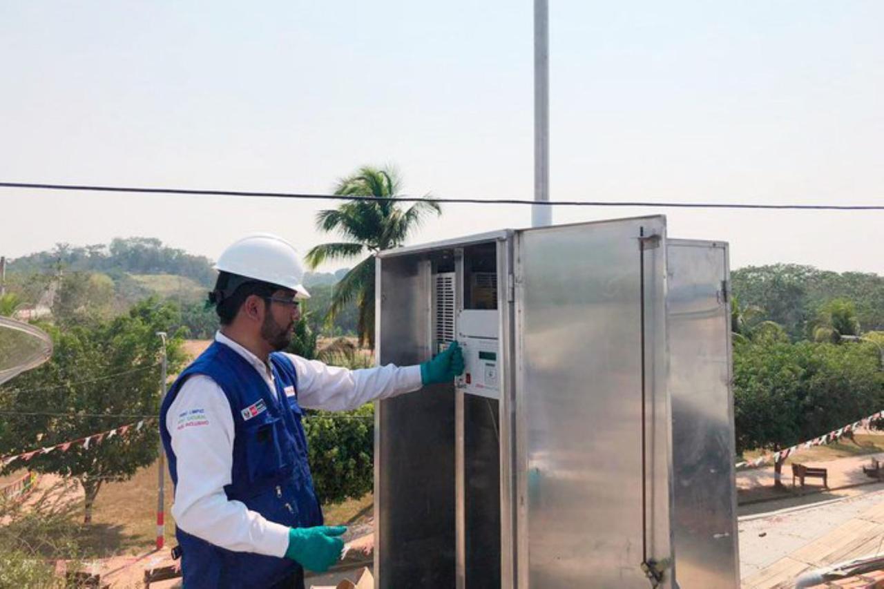 Minam descarta afectación del aire en Madre de Dios por incendio en Brasil y Bolivia, según reporte de equipos que miden material particulado. Foto: Andina.
