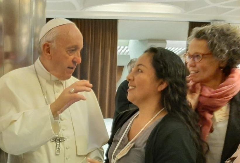 Yésica y Delio: Indígenas del Perú claman en Roma por un desarrollo sinónimo de vida