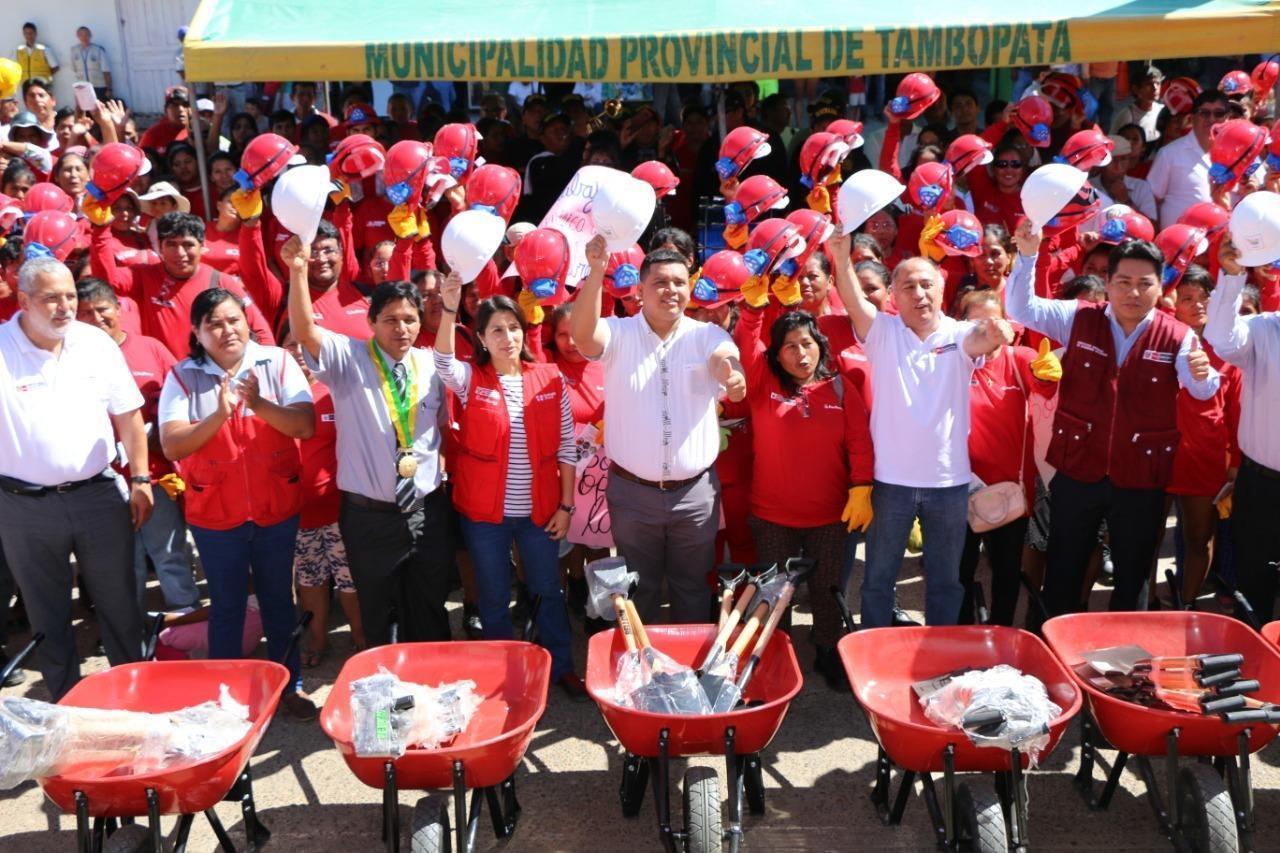 Empleos temporales son parte del Plan de lucha contra la minería ilegal. Foto: Ministerio del Trabajo.