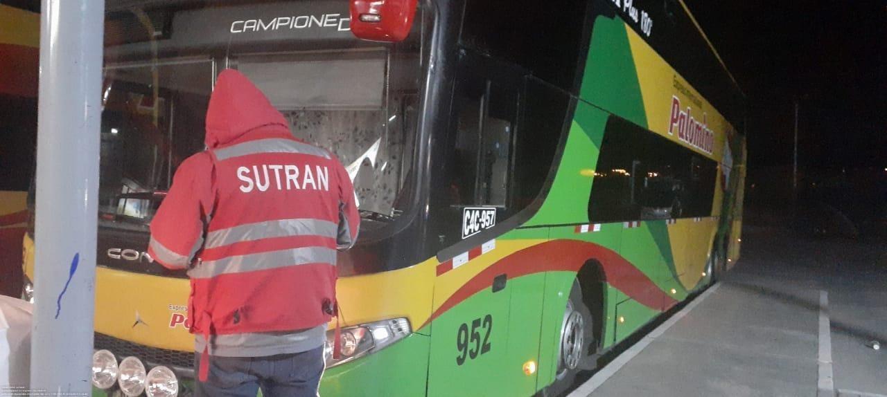 Empresa Palomino excedería tiempo reglamentario de conducción