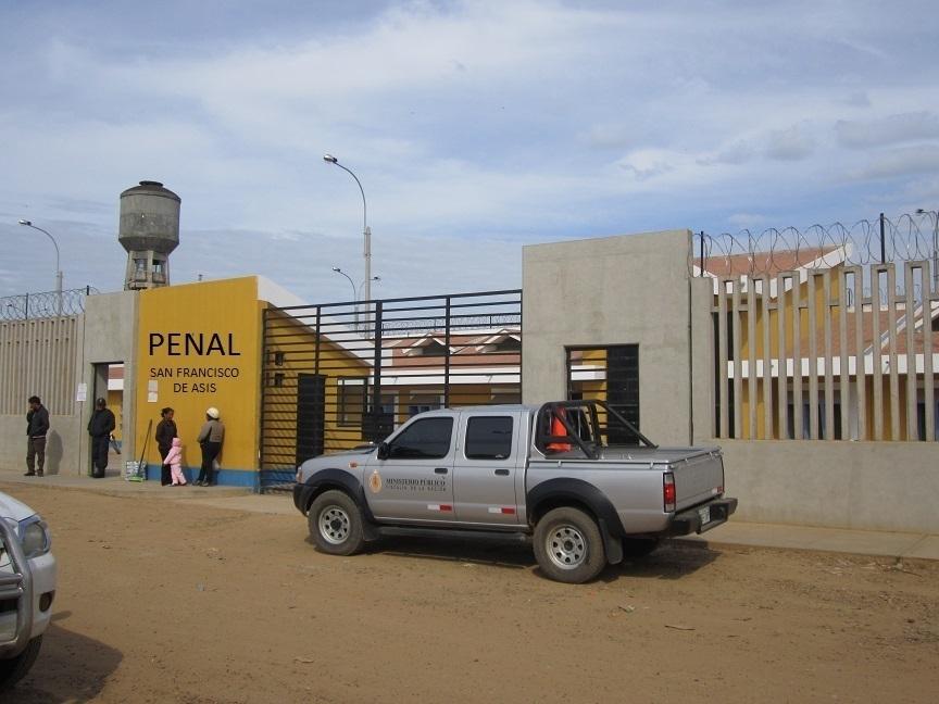 Puerta del Penal San Francisco de Asís. Foto: Ministerio Público.