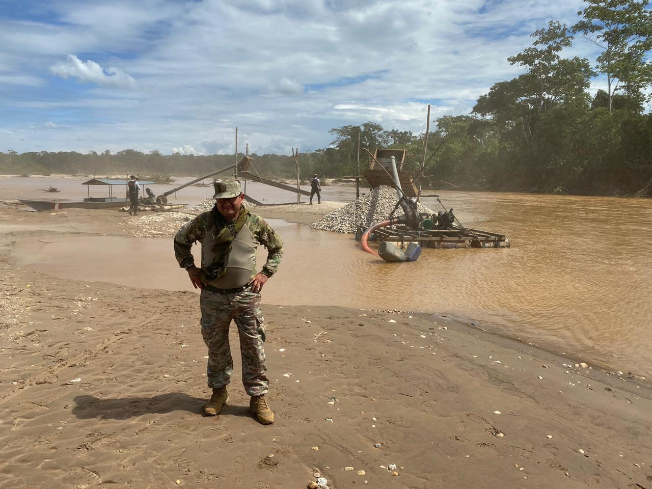 Dictan siete meses de prisión preventiva a cuatro presuntos mineros ilegales en Madre de Dios