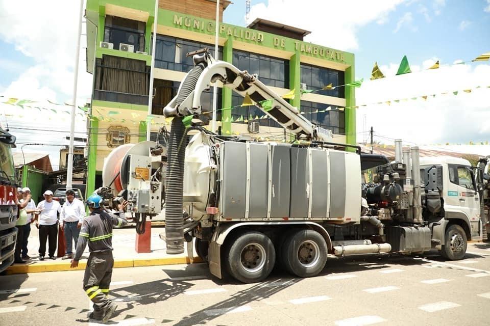 Inician labores de limpieza en 22 kilómetros de redes de desagüe en Tambopata