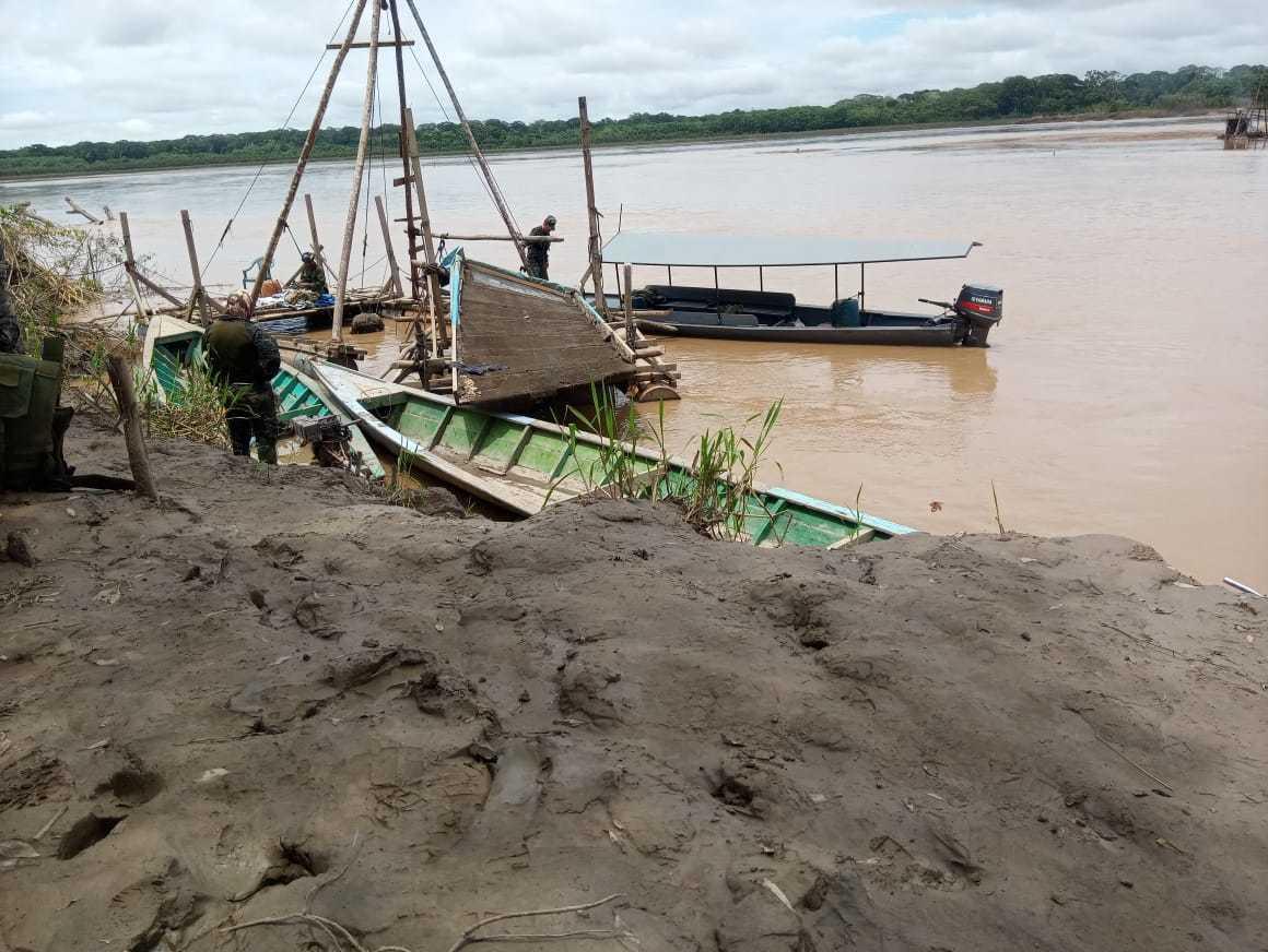 Realizan interdicción en comunidad nativa 'El Pilar', en Madre de Dios