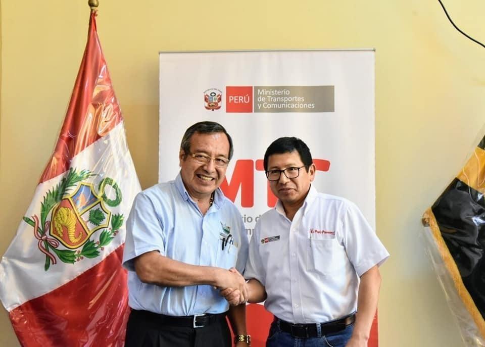 Ministro de Transporte y gobernador regional promoverán proyectos viales en la región