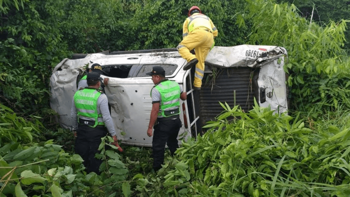 Jefe de la Macro Región Policial Madre de Dios sufrió accidente de tránsito