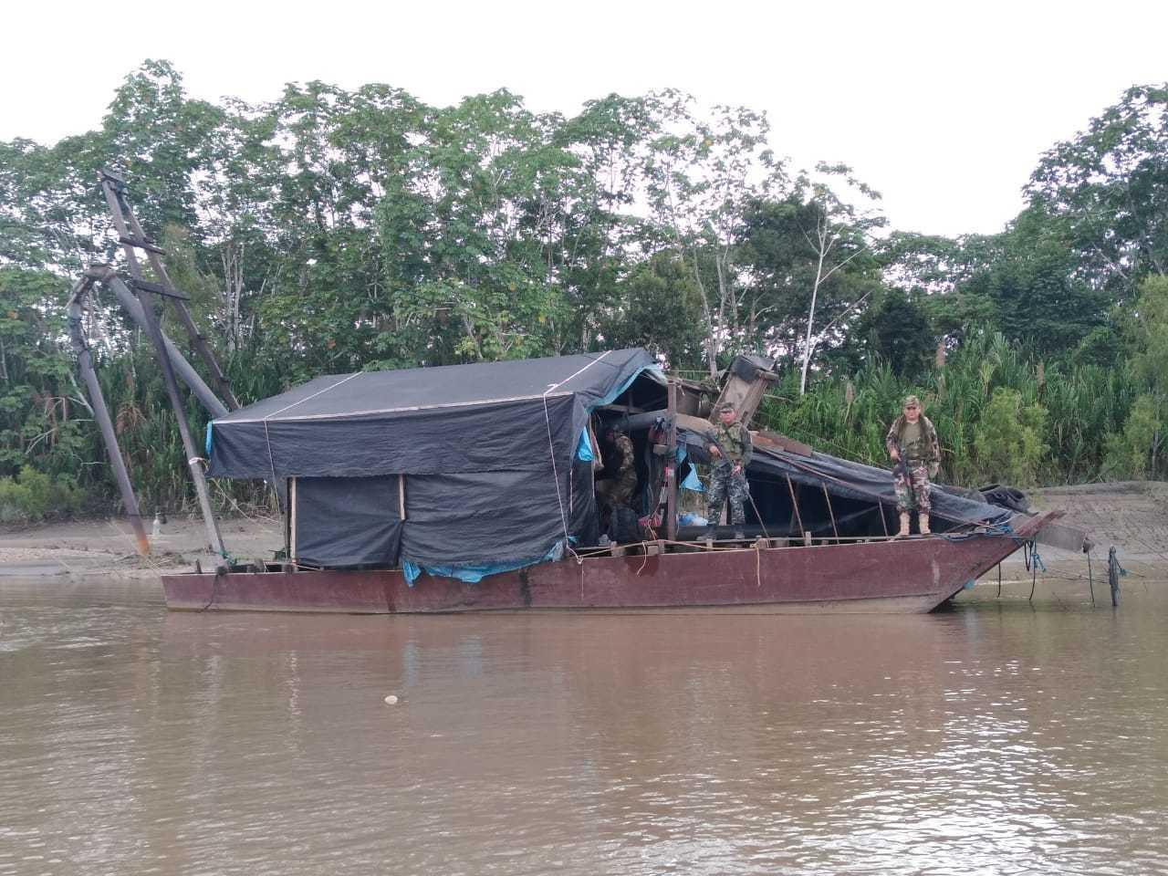Madre de Dios: Realizan operativo contra la minería ilegal en 'Tres Islas' y 'Huantupa'