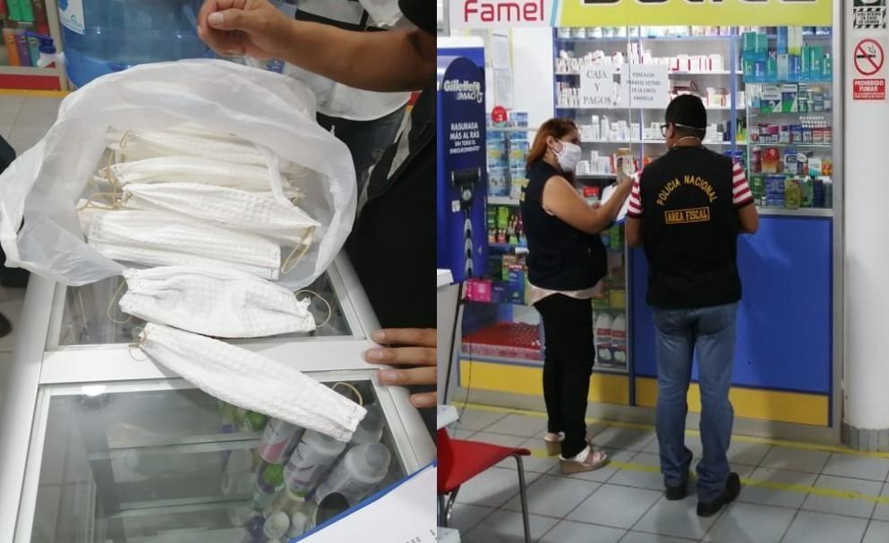 Realizan operativo para supervisar la venta de productos sanitarios y farmacéuticos en Madre de Dios