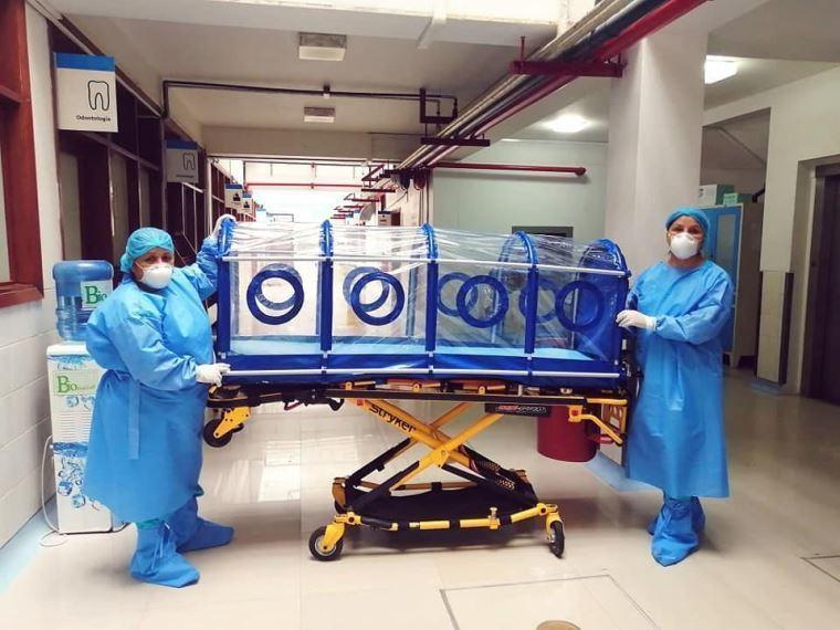 Madre de Dios: crean cápsula para trasladar pacientes con Covid-19
