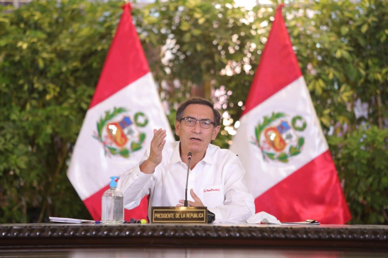 Presidente Vizcarra anunció ampliación del estado de emergencia hasta el 24 de mayo