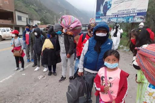 Enviarán pruebas rápidas desde Puerto Maldonado para iniciar retorno humanitario de Cusco