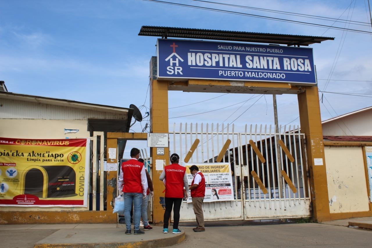 Contraloría advierte riesgos en el hospital Santa Rosa para atención de COVID-19