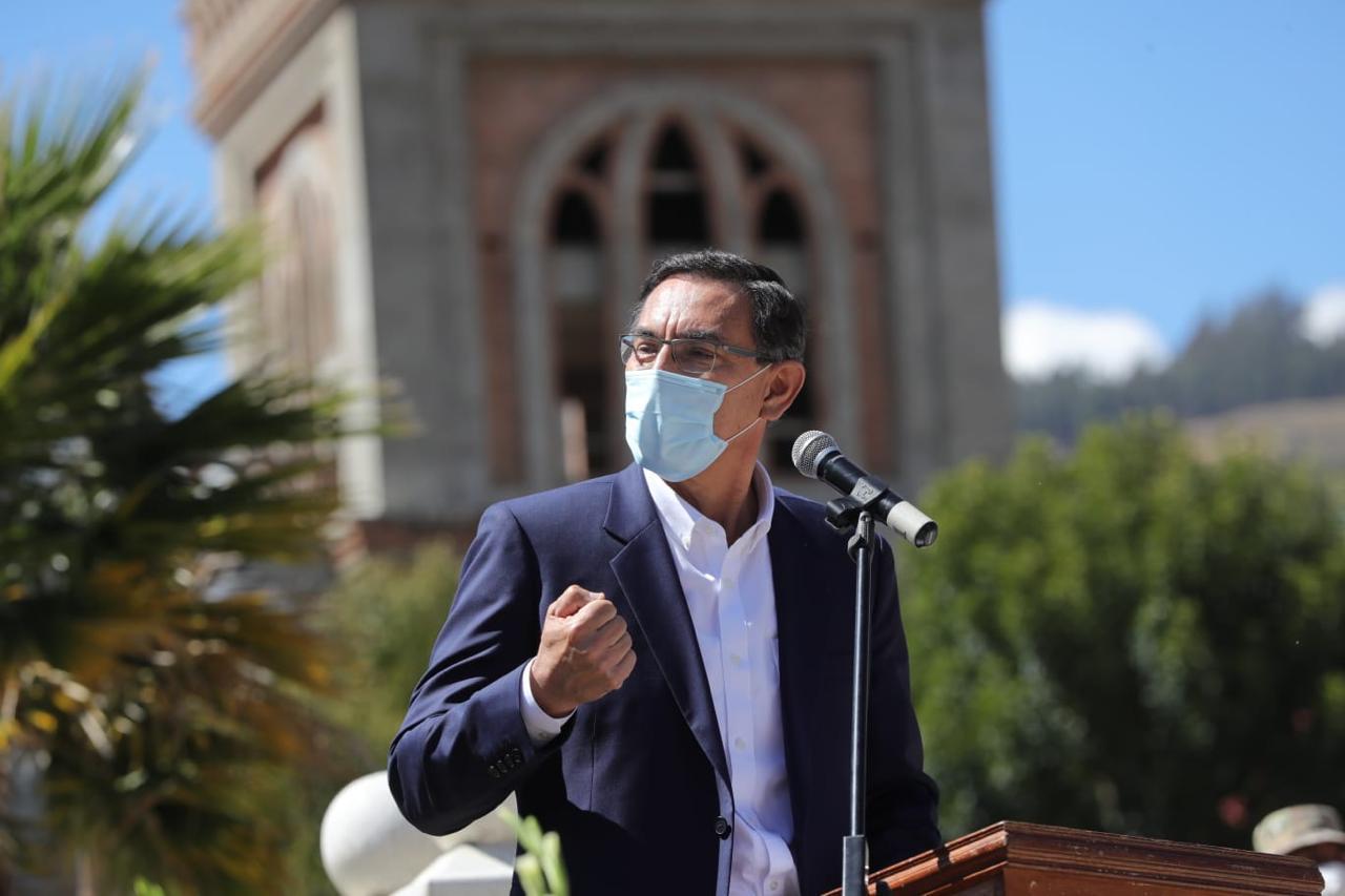 Presidente: "Los peruanos saldremos adelante ante los momentos difíciles que ahora enfrentamos"