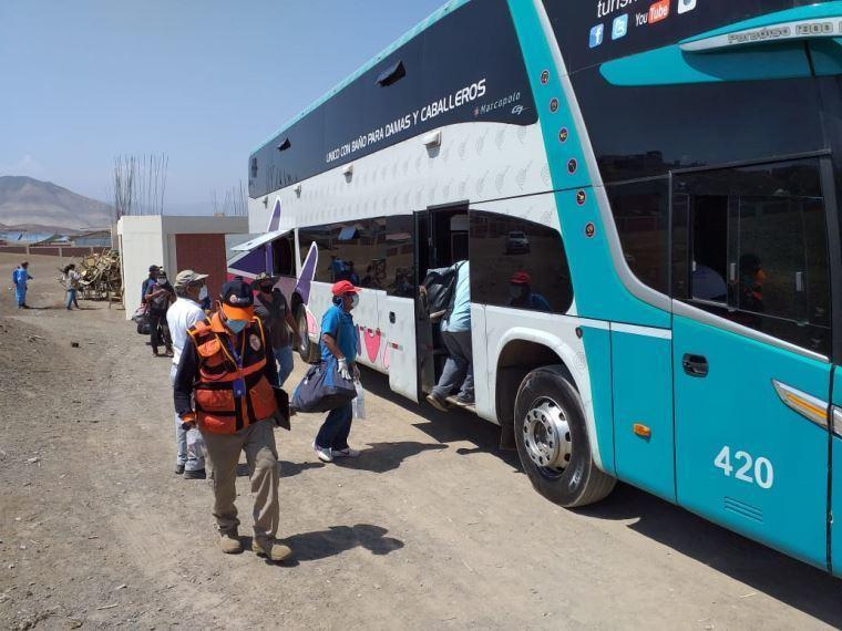 Madrediosenses varados en Arequipa retornarán esta tarde