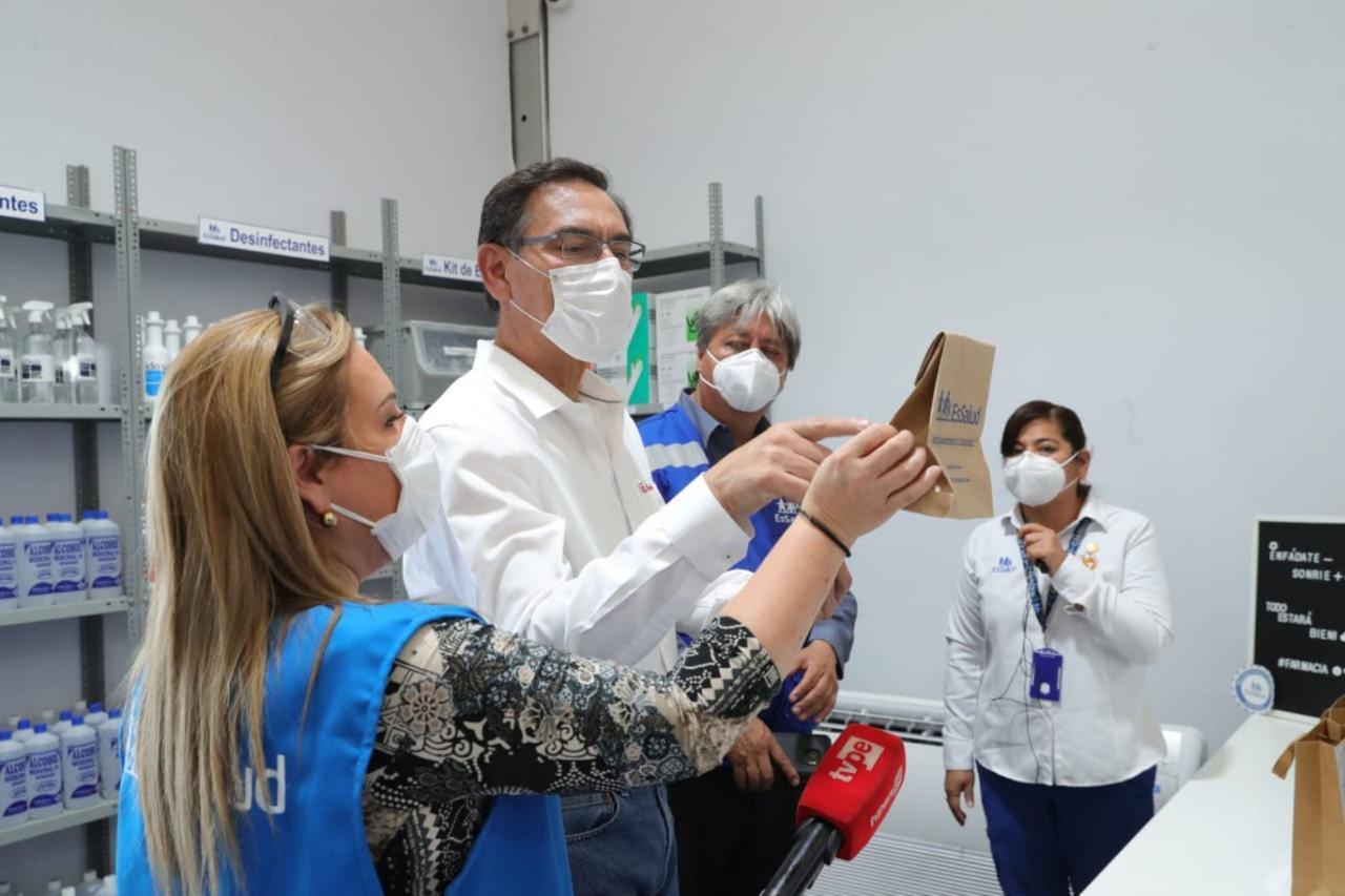 Presidente Vizcarra afirma que tasa de contagio de coronavirus está disminuyendo