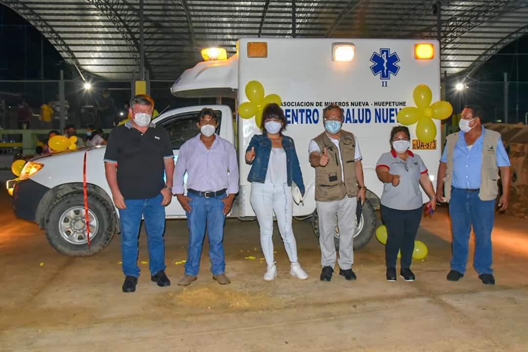 Huepetuhe: Centro Poblado Nueva adquiere ambulancia