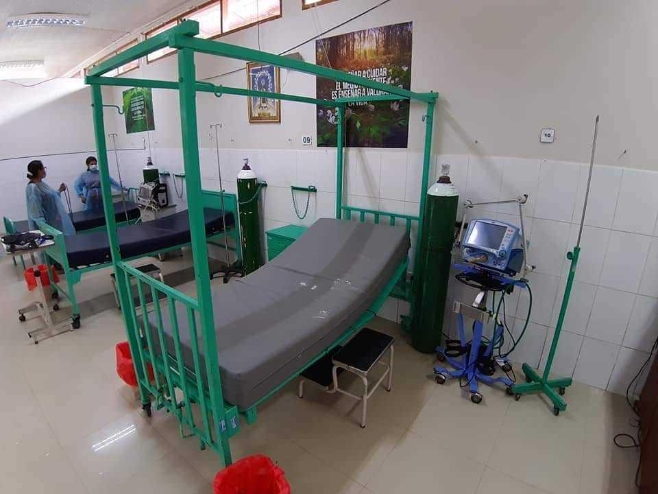 COVID-19: nueva UCI y 15 camas más se implementarán este mes en el hospital Santa Rosa