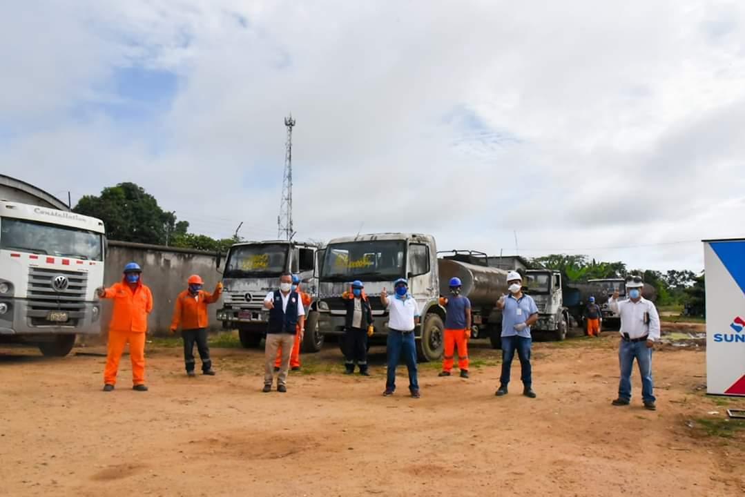 Sunat dona siete camiones cisterna al gobierno regional