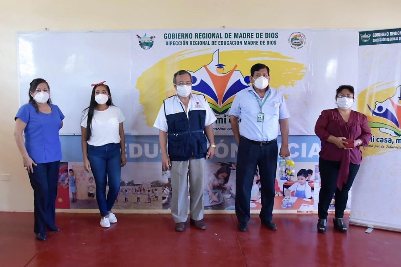 Madre de Dios lanza estrategia virtual para escolares ‘Mi casa, mi escuela’