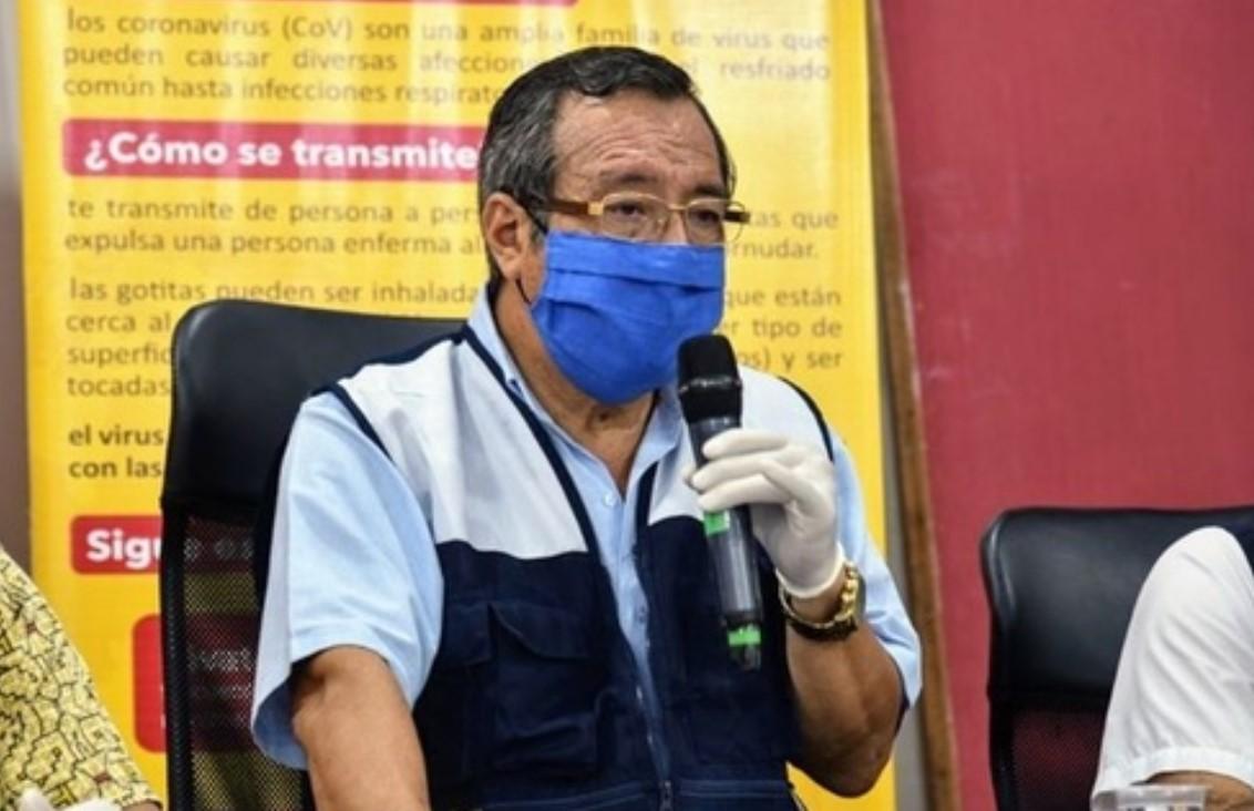 Gobernador regional de Madre de Dios da positivo a COVID-19 tras reunirse con premier Vicente Zeballos