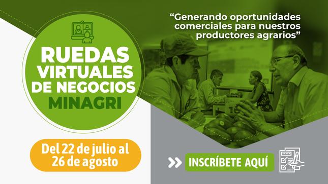 Organizan ruedas virtuales de negocios para conectar productores con empresarios