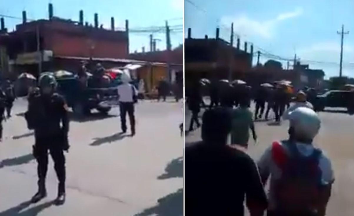 Madre de Dios: Enfrentamientos con la policía durante manifestación en Puerto Maldonado