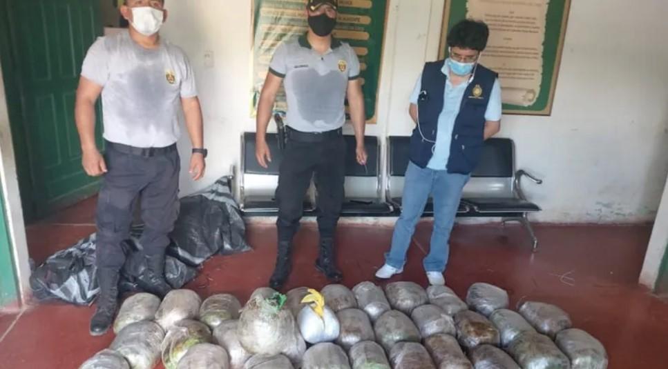Madre de Dios: Incautan 63 kilos de droga en la frontera con Brasil y Bolivia