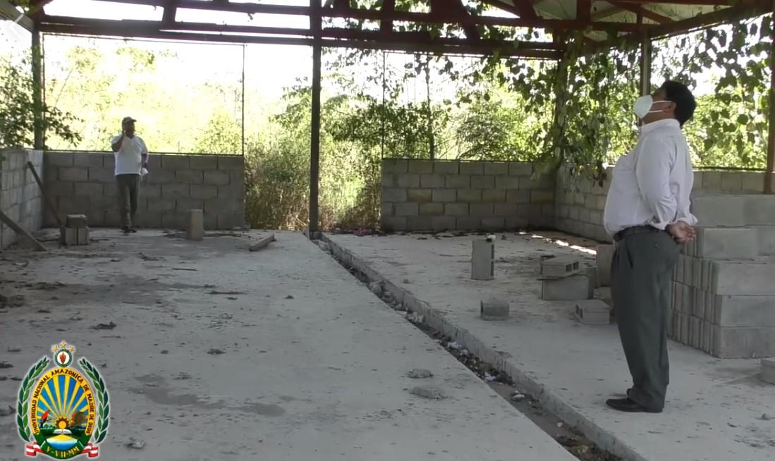 Unamad reinicia obras de infraestructura en sus instalaciones en beneficio de estudiantes