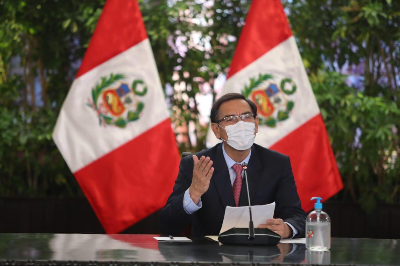 Presidente Vizcarra: Este no es momento para la división, sino para la unidad y el consenso