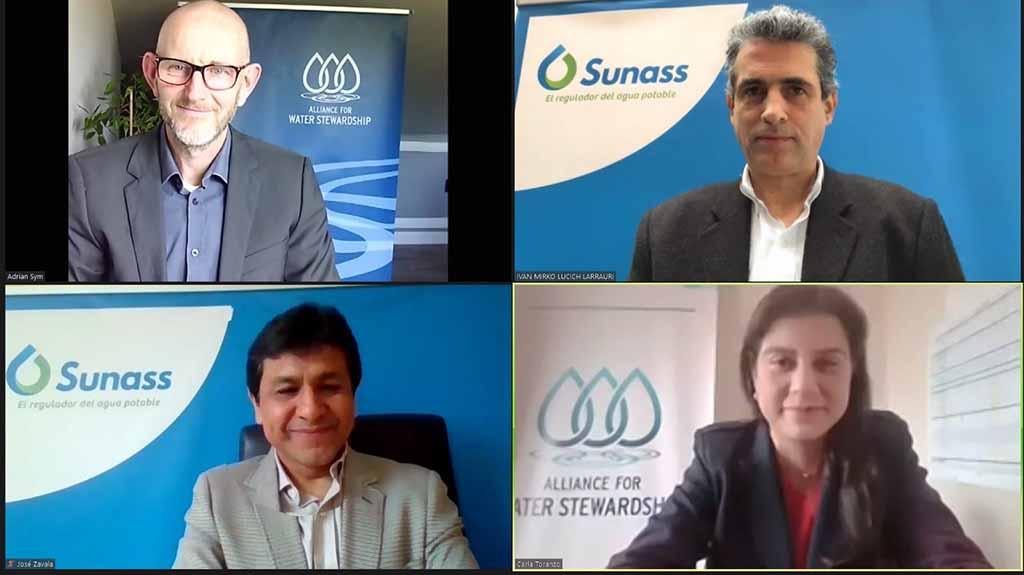 Sunass y Alliance for Water Stewardship firman alianza para mejorar servicios de saneamiento rural